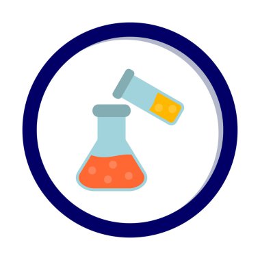 Şişesi web simgesi, vektör çizim