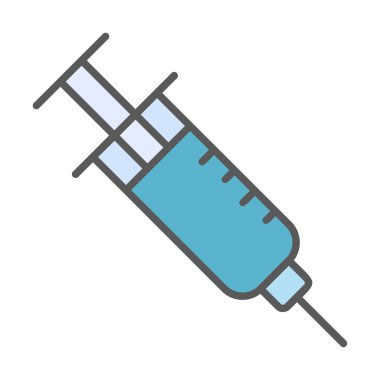Şırınga ikonu vektör çizimi