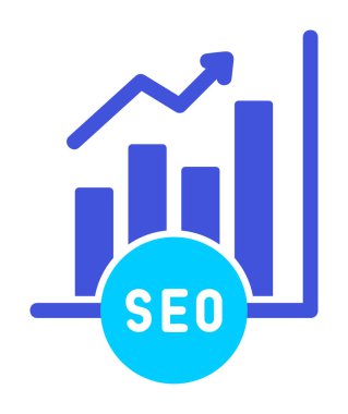 Basit Analitik simge, vektör illüstrasyonu