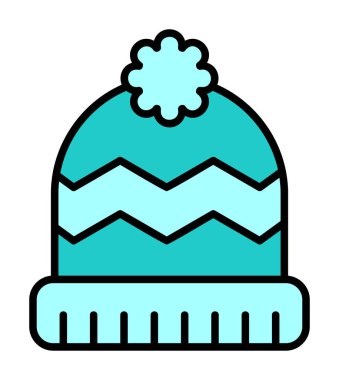 Beanie icon vector illustration 