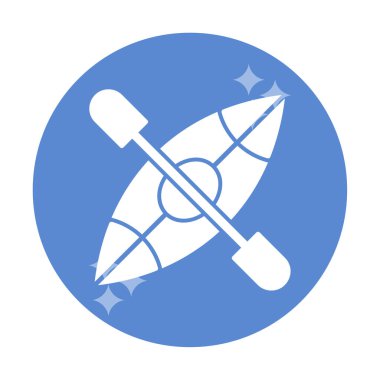 Basit Kano Teknesi simgesi, vektör illüstrasyonu