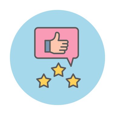 Grafik Gözden Geçirme simgesi vektör çizimi 