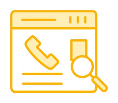 Kişinin vektör çizimi Modern simgeyi ara                            