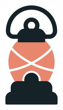 Basit düz El Feneri simgesi 