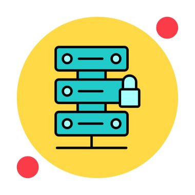 Basit Kilit Sunucusu resimleme tasarımı