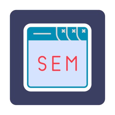 tarayıcı web simgesi, vektör illüstrasyonu 