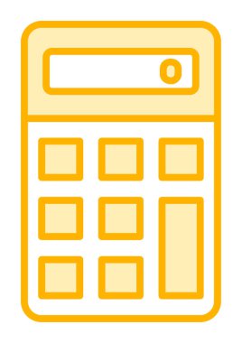 hesap makinesi web simge vektör çizim