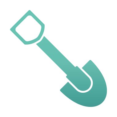 Web simge vektör çizim kürek 