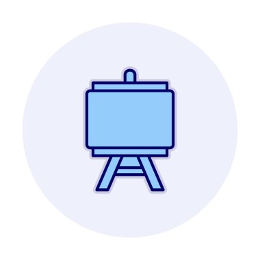 Resim yapmak. Web simgesi basit illüstrasyon