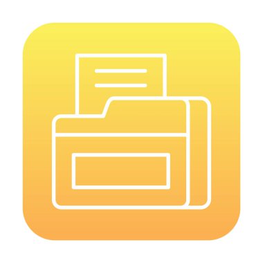 dizin simgesi vektör illüstrasyonu 