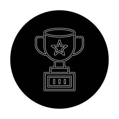 Basit kupa ögesi illüstrasyonu