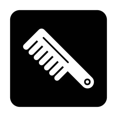 Tarak. Web simgesi basit illüstrasyon 