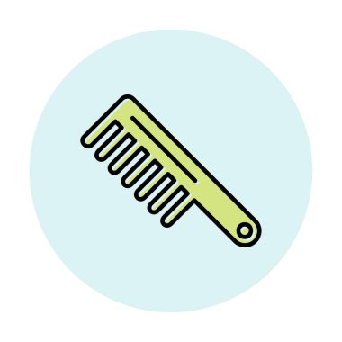 Tarak. Web simgesi basit illüstrasyon 