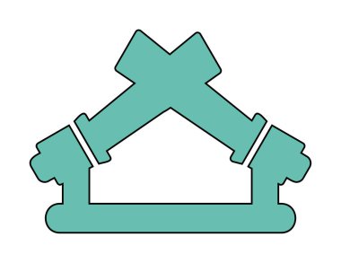 Spots Lights simge vektör illüstrasyonunu gösterir