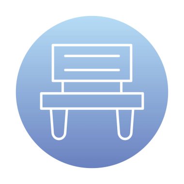 bank simgesi, vektör illüstrasyonu basit tasarım