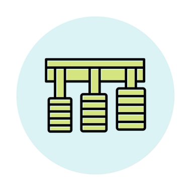 Araba pedalları web tasarım ikonu. Beyaz arkaplanda vektör illüstrasyonu