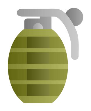 El bombası simgesi, vektör illüstrasyonu