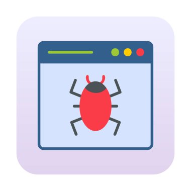 Yasak web sitesi vektör simgesi 