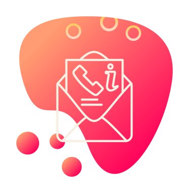 e- posta, zarf web simgesi, vektör illüstrasyonu