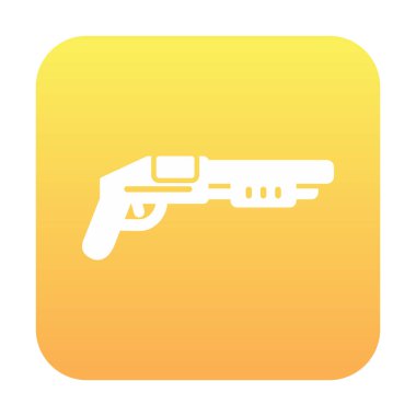 Pompalı düz simge, vektör illüstrasyonu