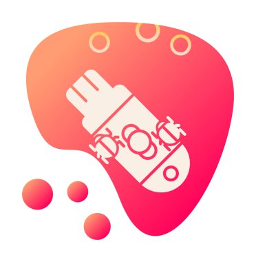 Pendrive Virüs ikon vektör görüntüsü. Web uygulamaları, mobil uygulamalar ve yazdırma ortamları için kullanılabilir.