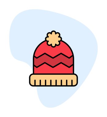 Beanie icon vector illustration 