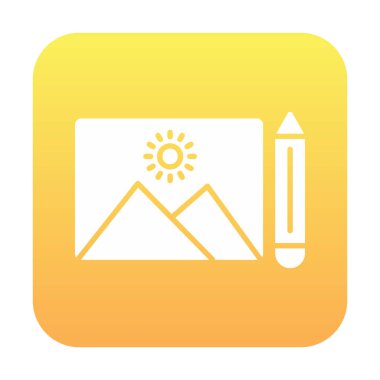 Simge vektör çizimi tasarımı