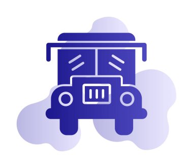 düz okul servisi resim tasarımı