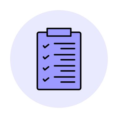 Pano simgesinin vektör illüstrasyonu