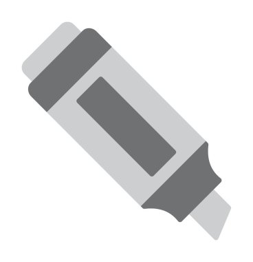 İşaretleyici. Web simgesi basit illüstrasyon                       