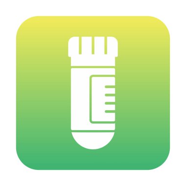 test tüpü modern simge vektör çizimi