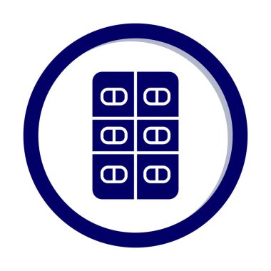 hapları web simgesi, vektör çizim 