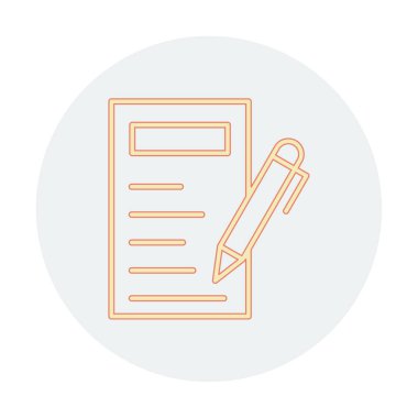 Basit düz çizgi Kopyalama simgesi vektörü 