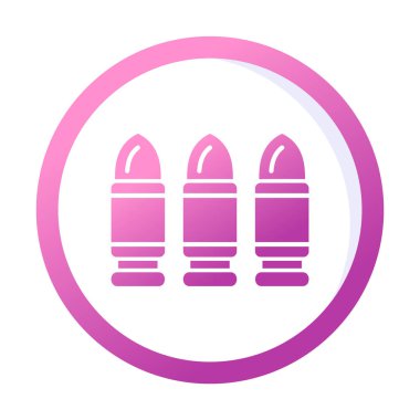 Madde işaretleri web simgesi, vektör çizim