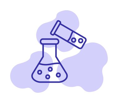 Şişesi web simgesi, vektör çizim