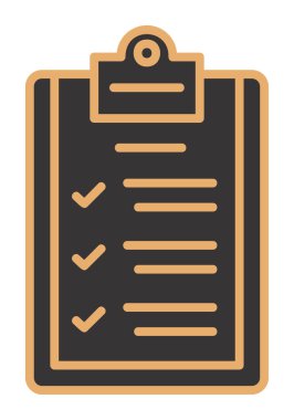 Pano düz simgesinin vektör illüstrasyonu