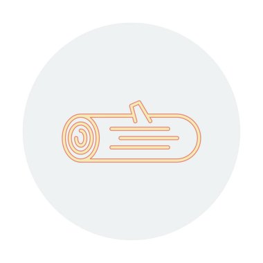 Günlük simgesi. Web basit illüstrasyonu 