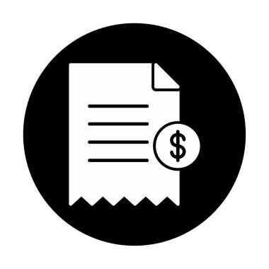 Alışveriş Alımı simgesi vektör illüstrasyonu