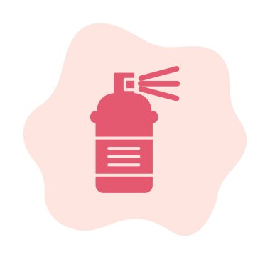 Boya spreyi simgesi, vektör illüstrasyonu 