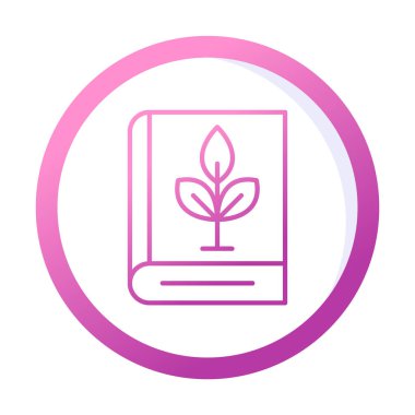 kitap simgesi, vektör illüstrasyonu basit tasarım