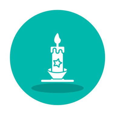 Mum web simgesi, vektör çizim