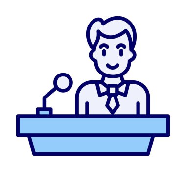 Ders vektör illüstrasyonu. düz biçim. 