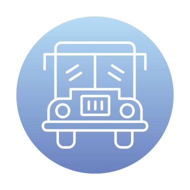 düz okul servisi resim tasarımı