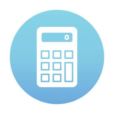 hesap makinesi web simge vektör çizim