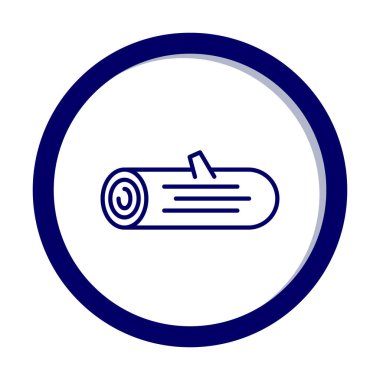 Günlük simgesi. Web basit illüstrasyonu 