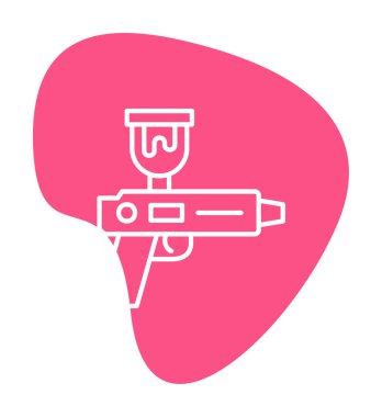 Spray Gun icon vector illustration