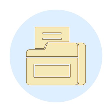 dizin simgesi vektör illüstrasyonu 