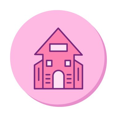 Üniversite oluşturma vektör simgesi