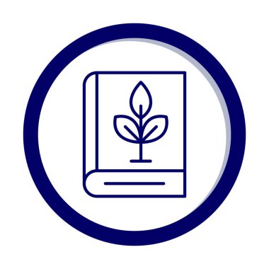 kitap simgesi, vektör illüstrasyonu basit tasarım