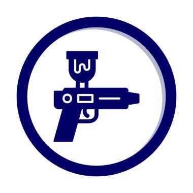 Spray Gun icon vector illustration